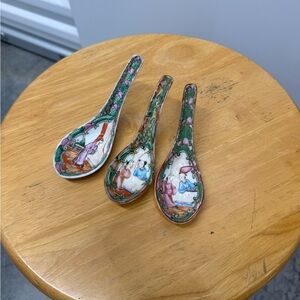 Rose Medallion Spoons